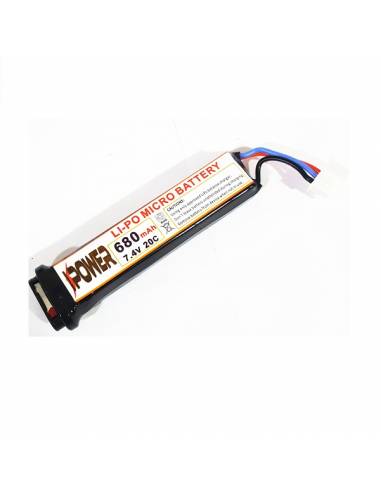 BATERIA IPOWER LIPO 7,4 V 680MAH 20C...