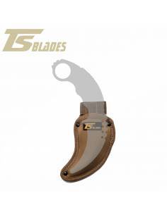 TS BLADE FUNDA KARAMBIT TAN 2