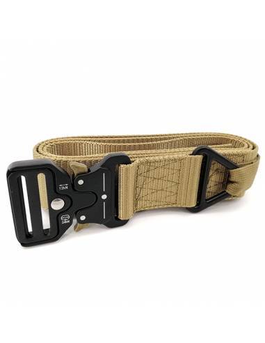 CINTURON C-BUCKLE TIPO COBRA D111 TAN