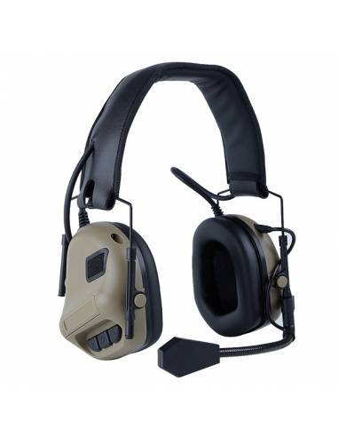 HEADSET FUNCIONAL AMPLIFICADOR HD-09-TAN