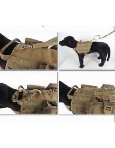 CORREA TACTICA PARA PERRO TAN 2