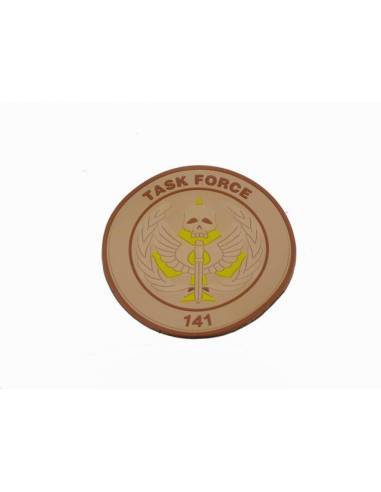 PARCHE PVC TASK FORCE 141 TAN