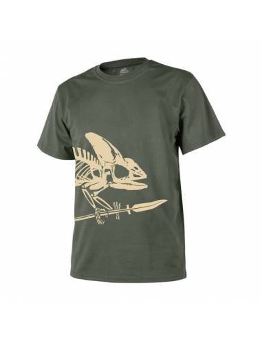 HELIKON-TEX CAMISETA FULL SKELETON VERDE