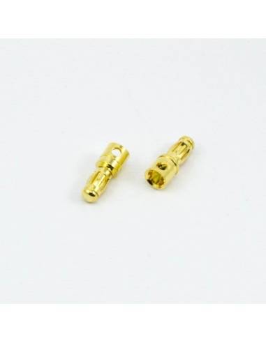 CONECTOR BANANA 3,5MM MACHO (2U.)