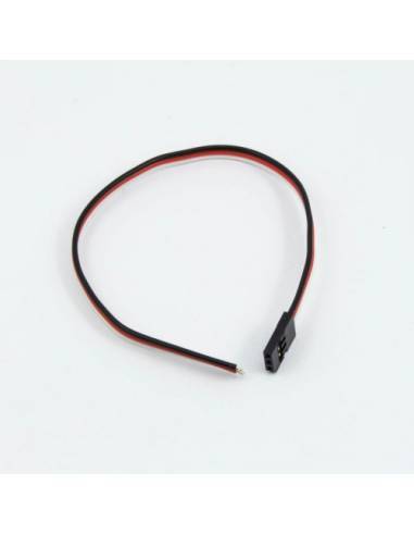 CONECTOR FUTABA MACHO CON CABLE (20CM)