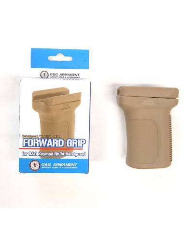 G&G GRIP FORWARD KEYMOD RK74 SERIES TAN