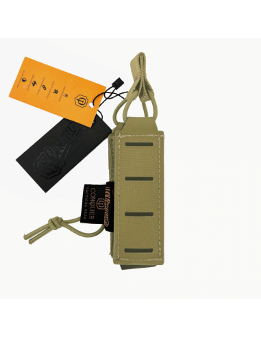 CONQUER POUCH SIMPLE PISTOLA TAN