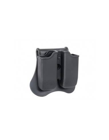 AMOMAX PORTACARGADOR GLOCK DOBLE BK