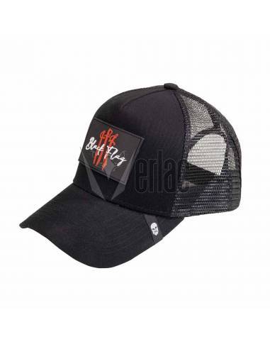 CORSO GORRA REJILLA NEGRA BLACK FLAG