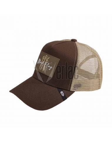 CORSO GORRA REJILLA TAN BLACK FLAG