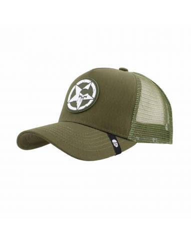 CORSO GORRA REJILLA VERDE PUNISHER