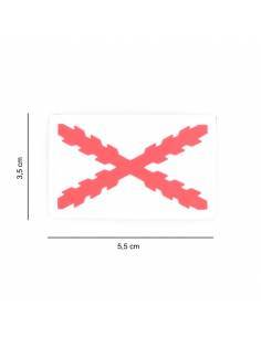 IW PARCHE PVC 3D BORGOÑA...