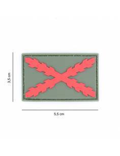IW PARCHE PVC 3D BORGOÑA...