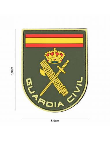 IW PARCHE PVC 3D GUARDIA CIVIL VERDE