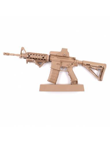 FUSIL M4 ESCALA 1:3 28CM TAN