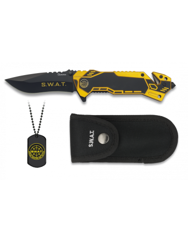 ALBAINOX NAVAJA SWAT CON CHAPA 8.10CM...