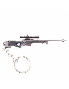 LLAVERO FUSIL L96 9CM NEGRO 2