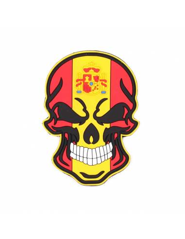 IW PARCHE PVC 3D CALAVERA...