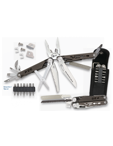 K25 MULTIUSOS ALICATE CACHAS TITANIO...