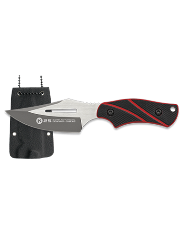 K25 CUCHILLO F/KYDEX ROJO/NEGRO...