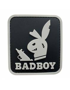 PARCHE PVC BAD BOY NEGRO