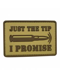 PARCHE PVC JUST THE TIP TAN