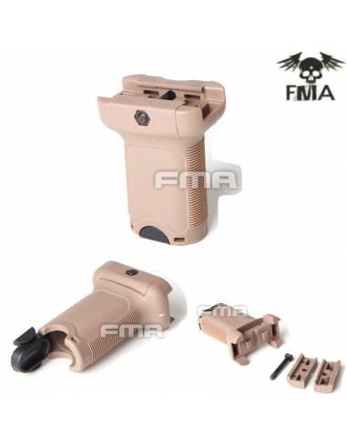 FMA GRIP VERTICAL SHORT TB1069 TAN