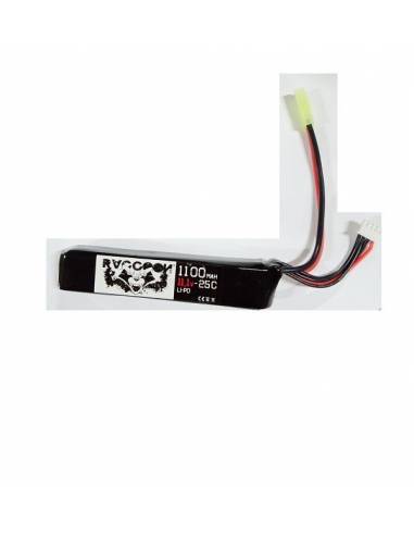 RACCOON LIPO 11.1V 1100MAH 25C TUBO