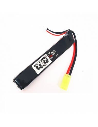 RACCOON LIPO 7,4V 1300MAH 25C TUBO