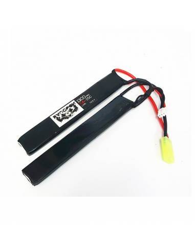 RACCOON LIPO 7.4V 1300MAH 25C DOBLE